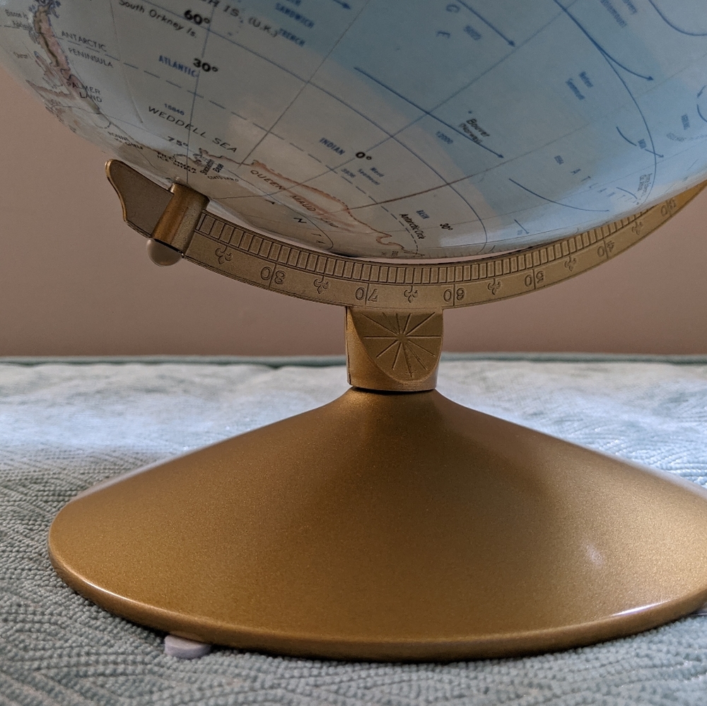 Replogle Vintage Style Globe of the World - Picture 11 of 12